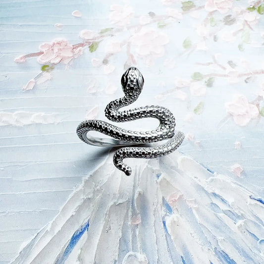 Anel Silver Serpent