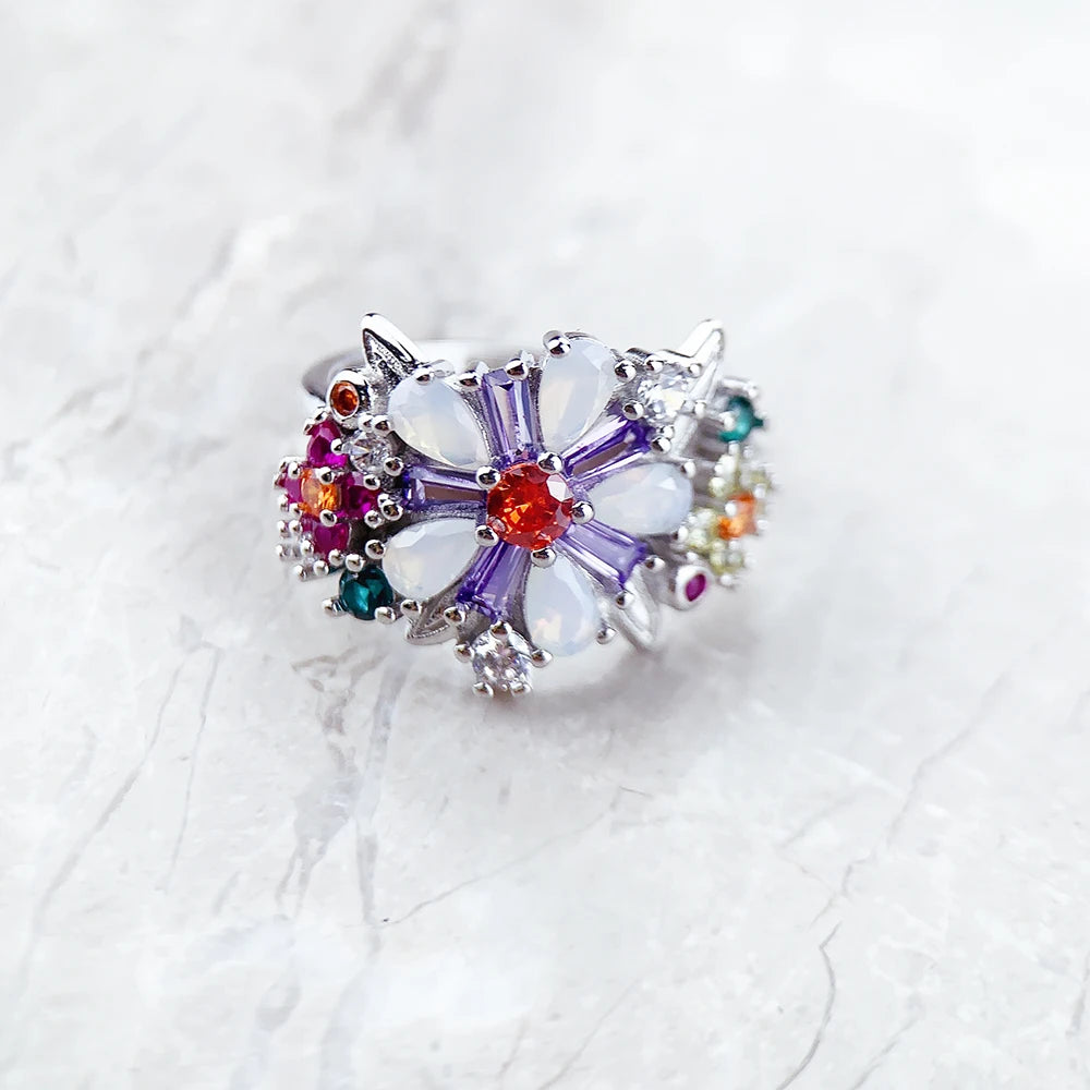 Anel Radiant Blossom