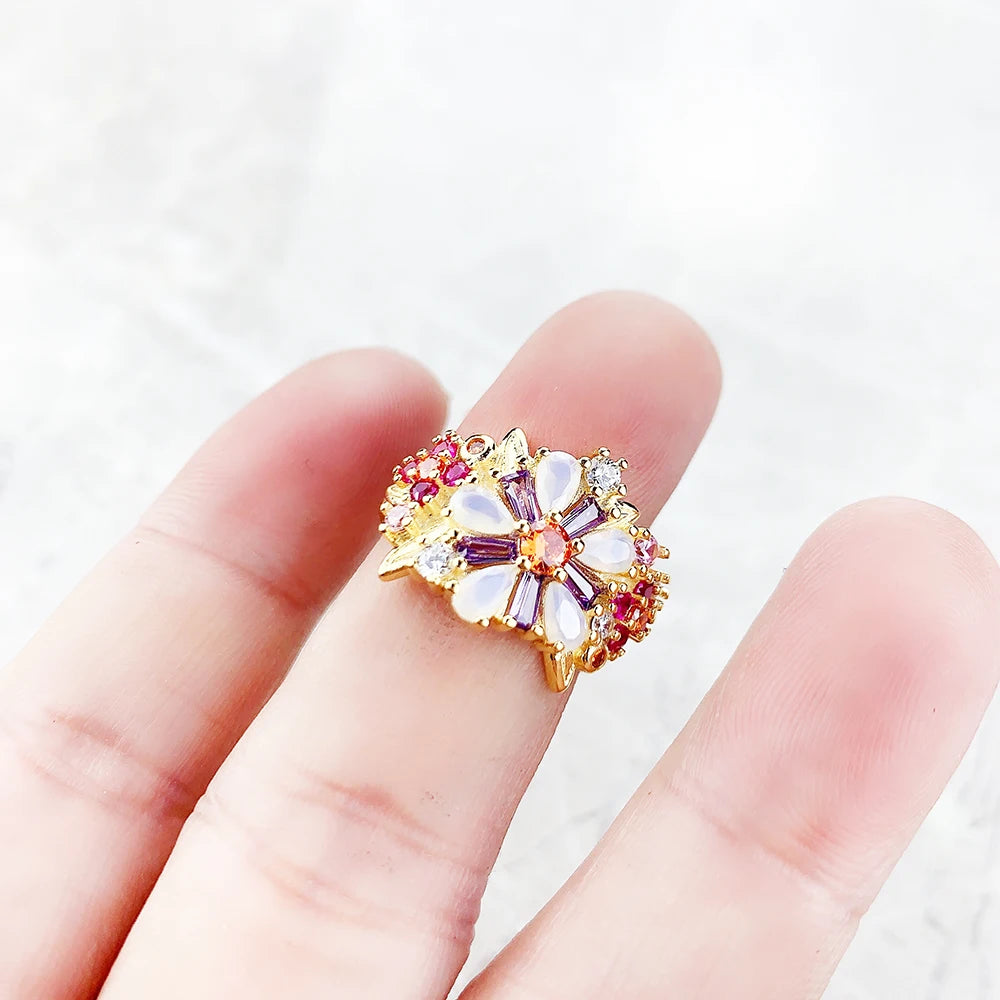 Anel Radiant Blossom