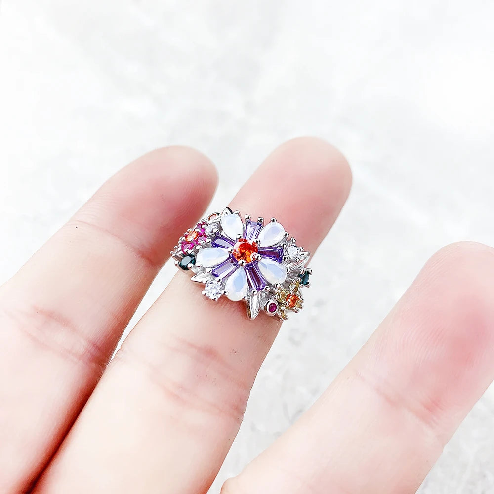 Anel Radiant Blossom