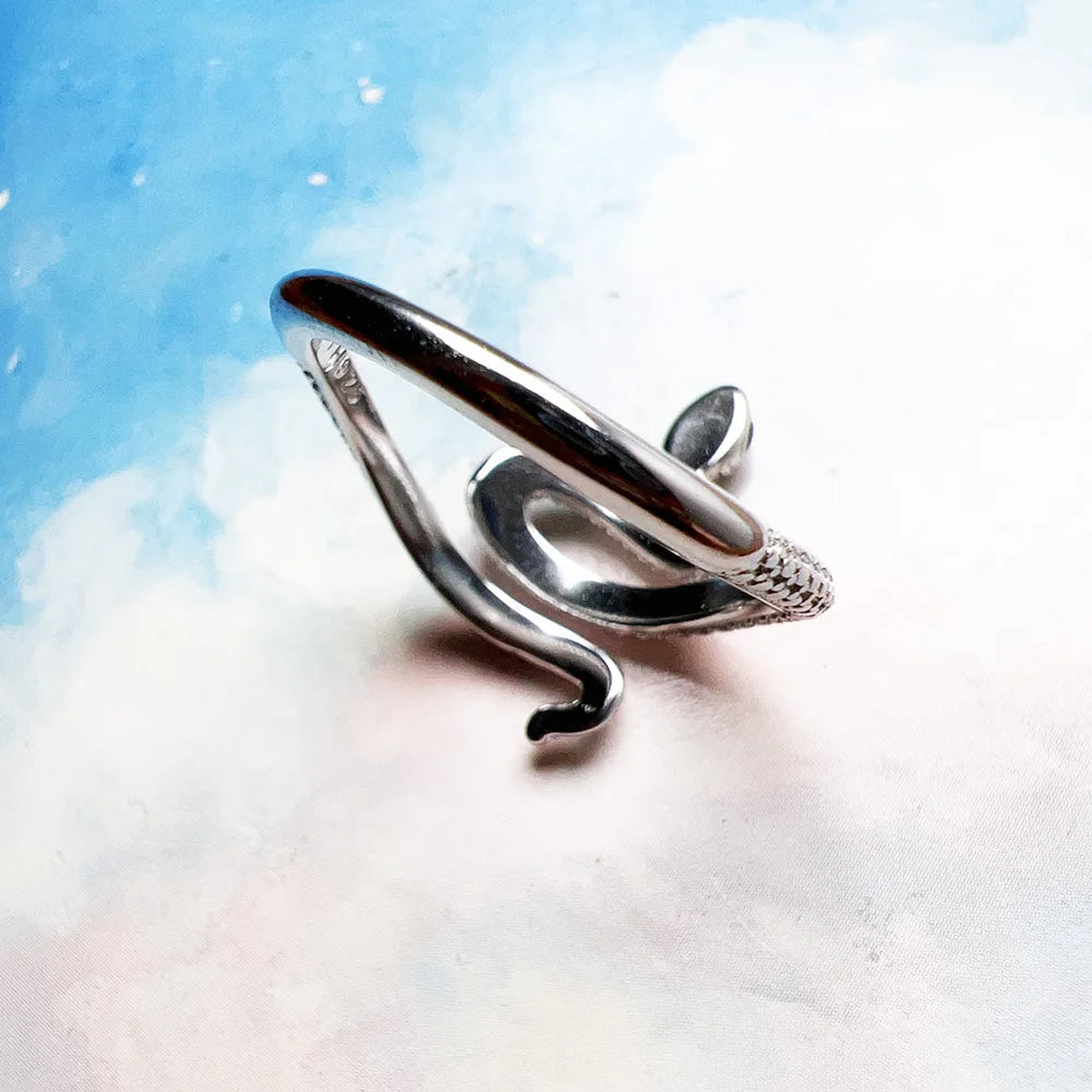 Anel Silver Serpent