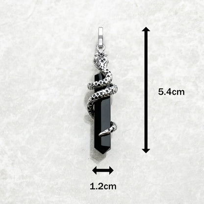Pendente Serpente Ônix