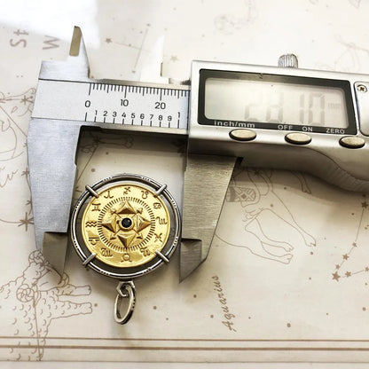 Zodiac Compass Pendant