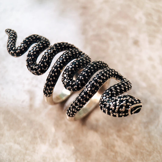 Anel Midnight Serpent