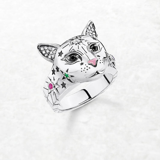 Anel Gato Celestial